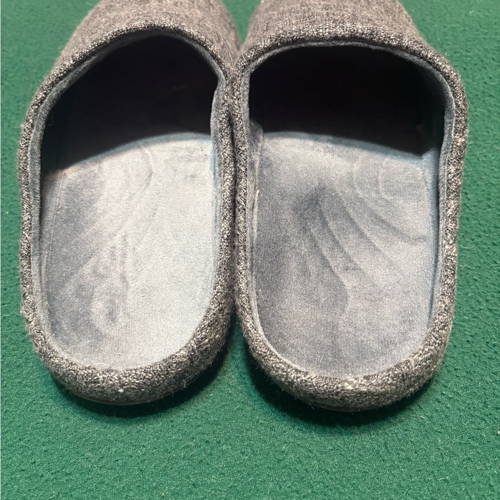 Cozy Gray Women's Slippers‎ - Picture 3 of 5